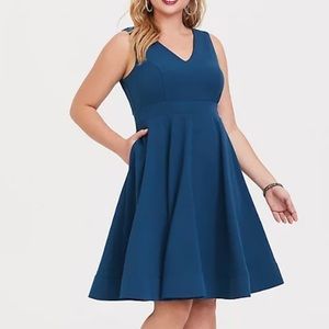 Torrid-Mini Woven Skater Dress